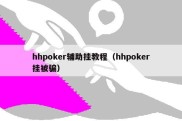 hhpoker辅助挂教程（hhpoker挂被骗）