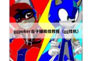 ggpoker台子辅助挂教程（gg挂机）