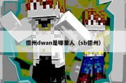 德州dwan是哪里人（sb德州）