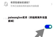 paiwangluo买币（币拍网海外充值商城）