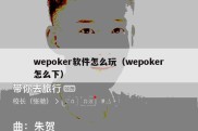 wepoker软件怎么玩（wepoker怎么下）