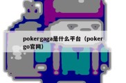 pokergaga是什么平台（pokergo官网）