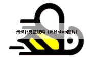 州长扑克正规吗（州长stop图片）